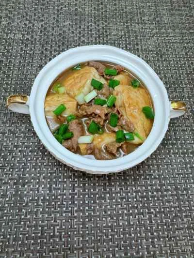 牛肉と豆腐の煮込みのレシピ