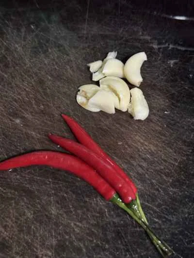 塩漬けカラシナを使った鶏足の煮込みの作り方：10