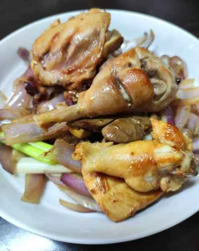 フライパンで焼いたチキンナゲットのレシピ手順：7