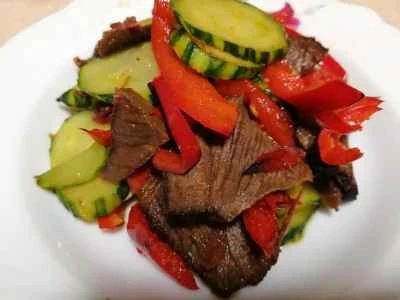 二度揚げ牛肉の作り方：5