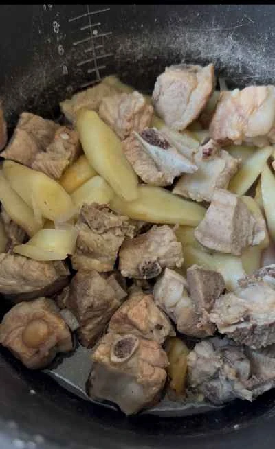 怠け者のジンジャーリブのレシピ手順：2