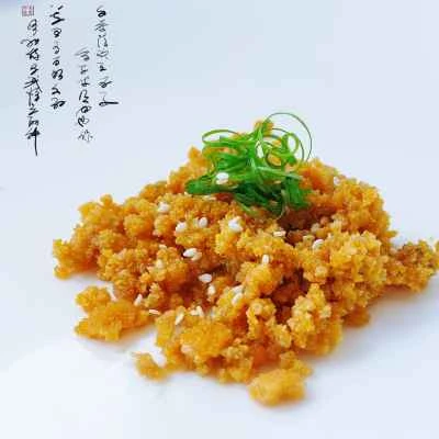 ニンニク風味のフナの卵の作り方：1