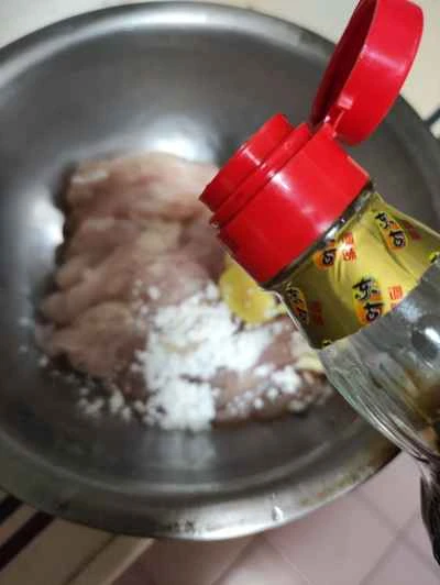 鶏肉と玉ねぎの炒め物の作り方：3