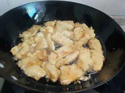 揚げカボチャスライスの作り方：5