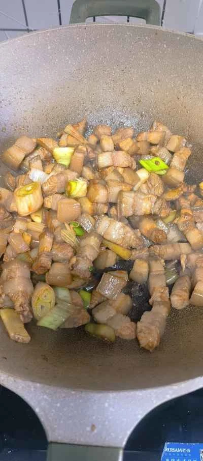 豚バラ肉と卵の煮込み：3ステップ