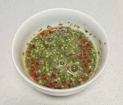 みじん切り野菜オムレツの作り方：3