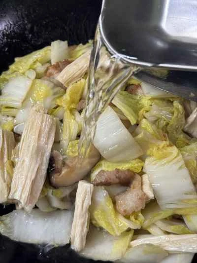 キャベツと豆腐の煮込みの作り方：10