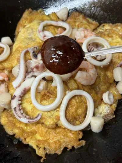 海鮮卵団子の作り方：11