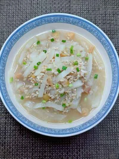 エビ、ひき肉、大根の作り方：13