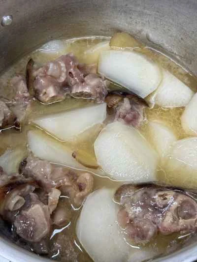 大根入り豚足煮込みの作り方：12