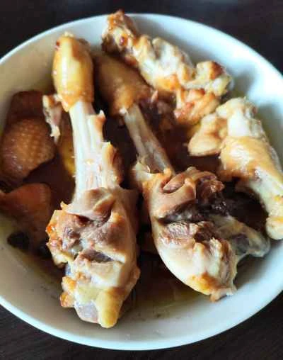 蒸し鶏もも肉のレシピ