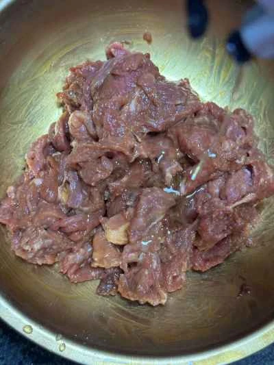 牛肉とアスパラガスの炒め物の作り方：3