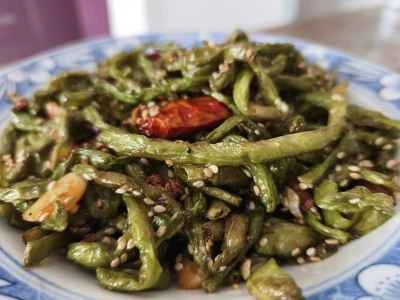 ササゲ炒めの作り方：8