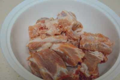 蒸し豚スペアリブのレシピ手順：1