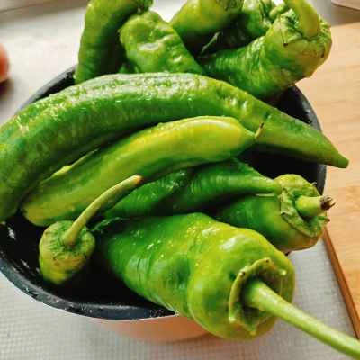 唐辛子入り卵炒めの作り方：1