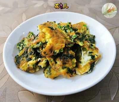 ほうれん草のオムレツのレシピ