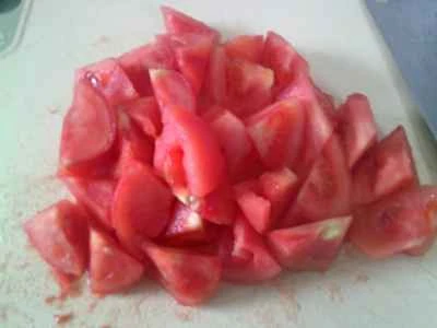 ゆで卵と一夜にして咲くトマトの作り方：7