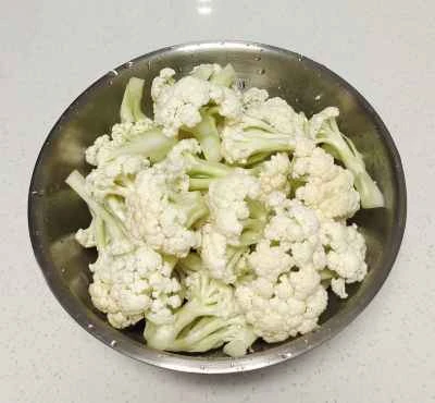 カリフラワー炒めの作り方：2