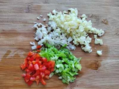 野生ゴマ入り豚肉炒めの作り方：3