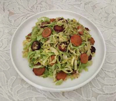 野菜炒めの作り方：6