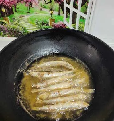 カラフトシシャモの揚げ物の作り方：3