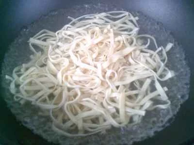 牛ハツと卵、厚切り豆腐の皮の炒め物の作り方：4