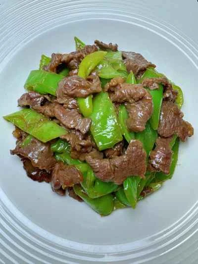 牛肉とピーマンの炒め物の作り方：15