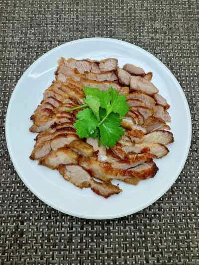 サテソースで炒めた豚バラ肉の作り方：10