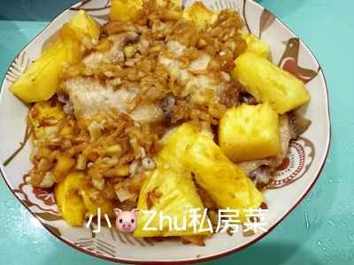 パイナップルチキンウィングのレシピ