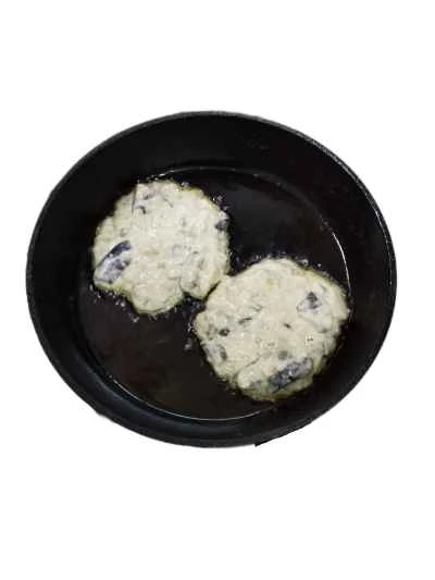 ナスパンケーキのレシピ手順：4