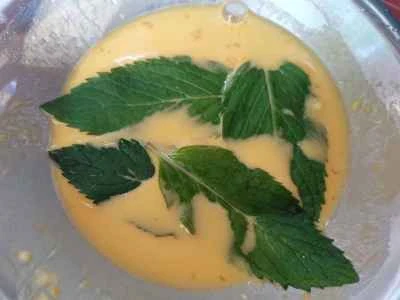 揚げミントの作り方：4