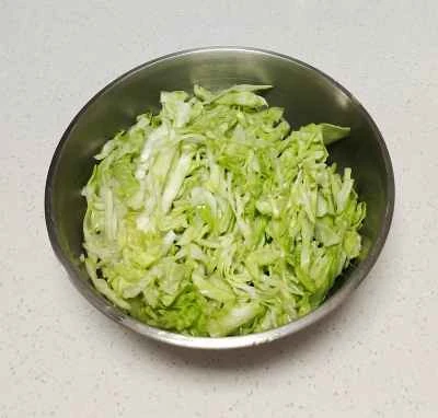 にんじんとキャベツの炒め物の作り方：2