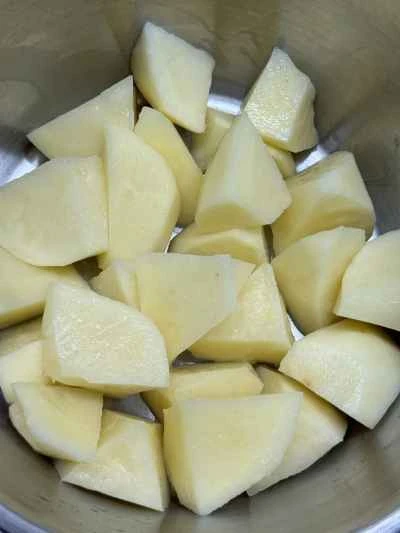 ジャガイモ入り蒸し豚スペアリブの作り方：10