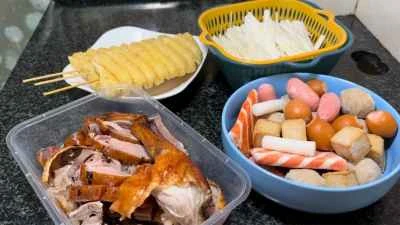 煮込みローストダックの作り方：1