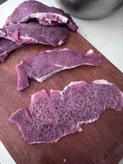 自家製ステーキのレシピ手順：1