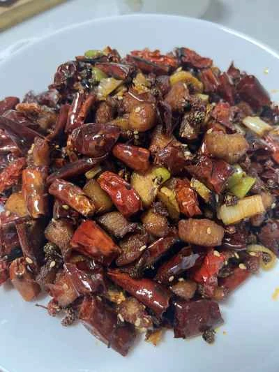 スパイシーチキンキューブのレシピ