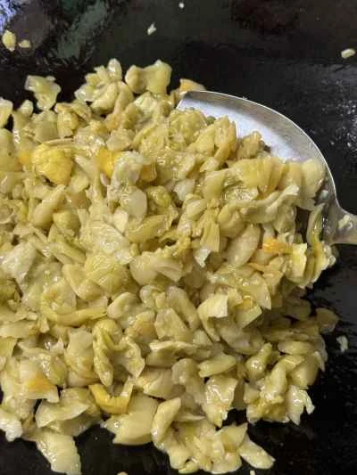 きゅうりの皮と牛肉の炒め物の作り方：9