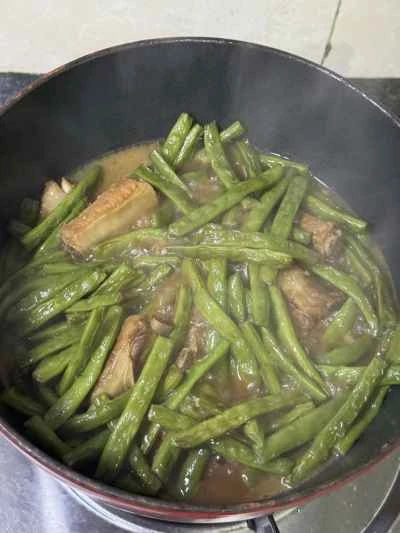 いんげん豆入り豚スペアリブの煮込みの作り方：13