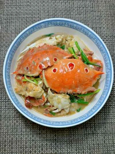 カニ入り餅炒めの作り方：15