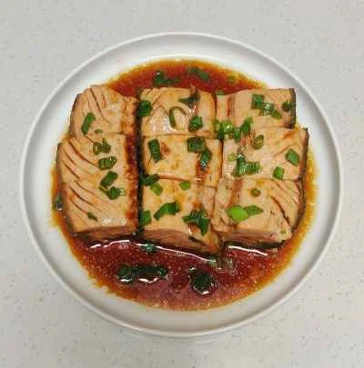 蒸し鮭のレシピ手順：3