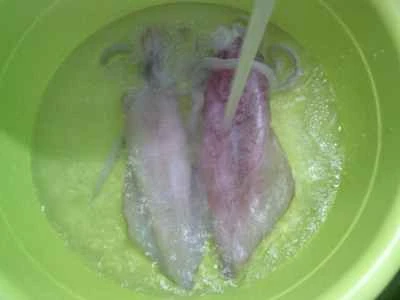 イカと大根の炒め物の作り方：2