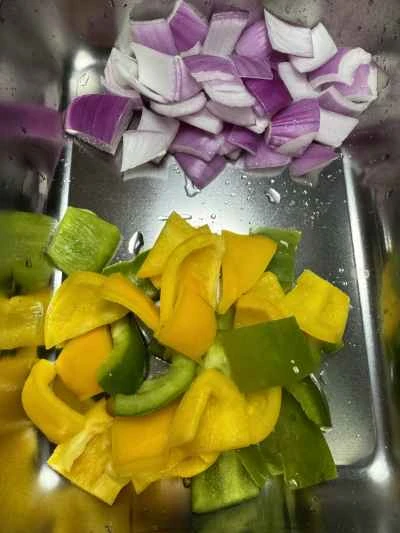 黒胡椒ビーフキューブのレシピ手順：4