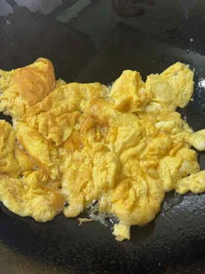 にんじんと卵の炒め物の作り方：5