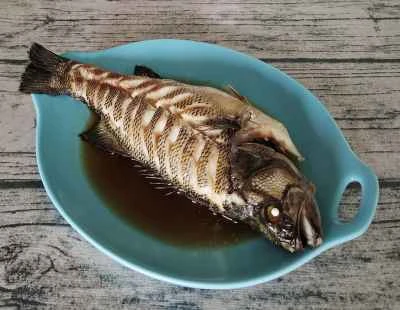 蒸しスズキのレシピ