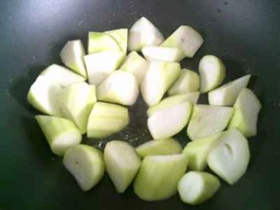 豆腐皮結びと夜咲き花の作り方：4