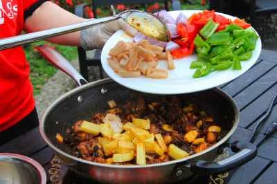 スパイシードライポットチキンレシピステップ：10