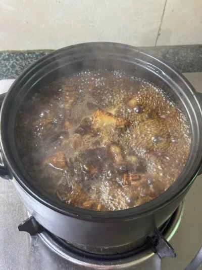 アワビ入り豚スペアリブの煮込みの作り方：8