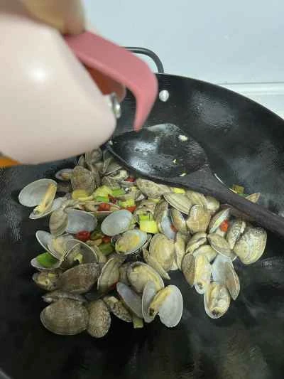 アサリ炒めのレシピ手順：8