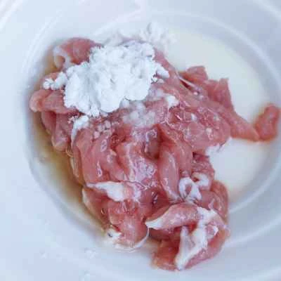 ゆで豚薄切りの作り方：5