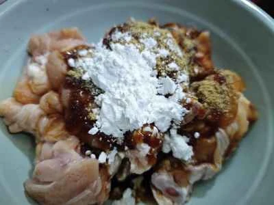 椎茸入り蒸し鶏手羽先 レシピ手順：8